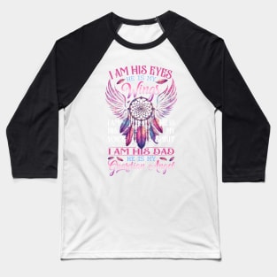 Dad Son He Is My Guardian Angel Memorial Day Baseball T-Shirt